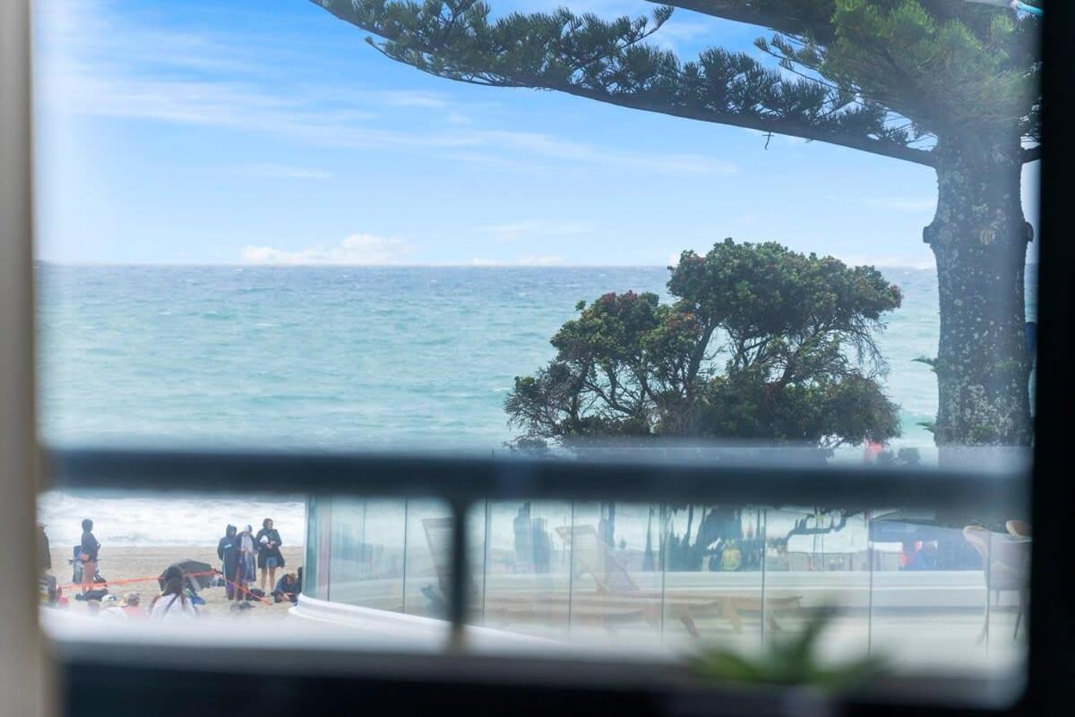 Beach Views At Oceanside Mount Maunganui Exteriör bild